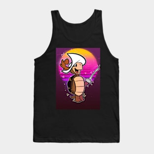 Cartoon Turtle Tank Top